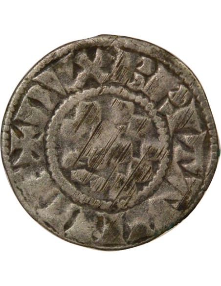 Duché de Bretagne 1 denier Billon 1270-1341 Guingamp