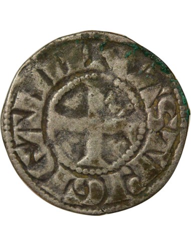 Duché de Bretagne 1 denier Billon 1270-1341 Guingamp