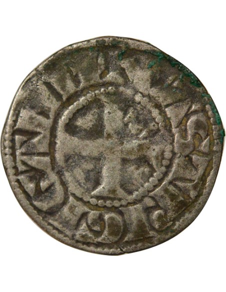 Duché de Bretagne 1 denier Billon 1270-1341 Guingamp