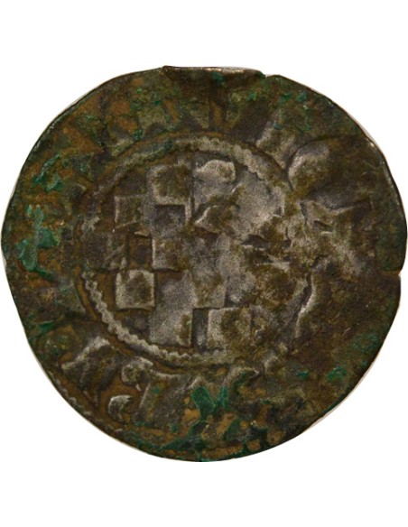 Duché de Bretagne 1 denier Billon 1270-1341 Guingamp