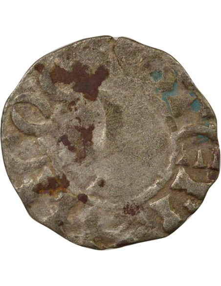 Duché de Bretagne Étienne I de Penthièvre 1 denier Billon 1138-1184 Guingamp