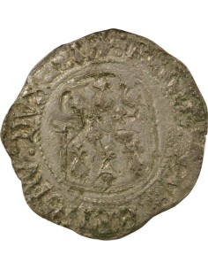 Duché de Bretagne François II de Bretagne A la Targe 1 blanc Billon 1458-1488 9 Rennes 2
