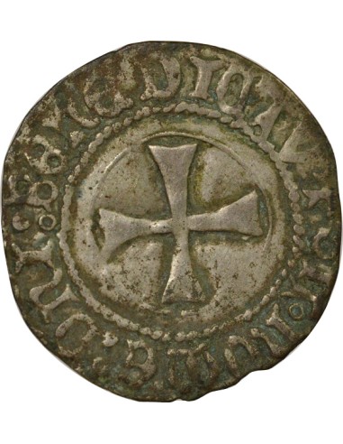 Duché de Bretagne François II de Bretagne A la Targe 1 blanc Billon 1458-1488 9 Rennes