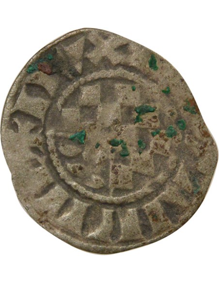 Duché de Bretagne 1 denier Billon 1270-1341 Guingamp