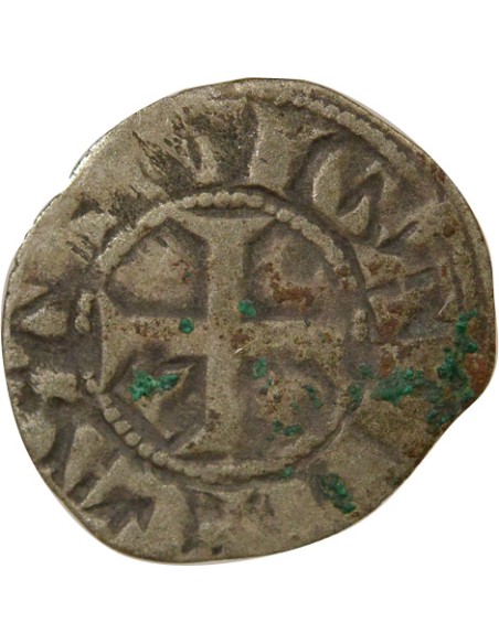 Duché de Bretagne 1 denier Billon 1270-1341 Guingamp