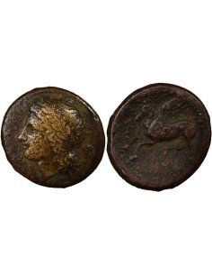 Grèce (Sicile) 1/2 litra Bronze 334-317 Av JC Syracuse