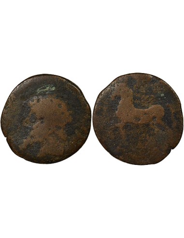 Royaume de Numidie 1 unité Bronze 148 / 118 Av JC