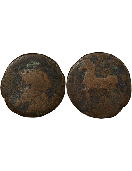 Royaume de Numidie 1 unité Bronze 148 / 118 Av JC