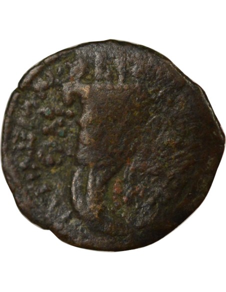 Grèce (Egypte) Ptolémée IX 1/2 obole Bronze 116 / 107 Av JC Cyrène