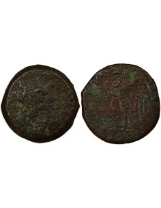 Grèce (Egypte) Ptolémée II 1/2 obole Bronze 265 / 246 Av JC Alexandrie