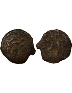 Grèce (Egypte) Ptolémée I 1/2 obole Bronze 290 - 265 Av JC