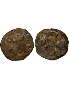 Grèce (Calabre) 1 diobole Argent IVe Siècle AV JC Tarente