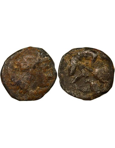 Grèce (Calabre) 1 diobole Argent IVe Siècle AV JC Tarente