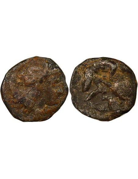 Grèce (Calabre) 1 diobole Argent IVe Siècle AV JC Tarente