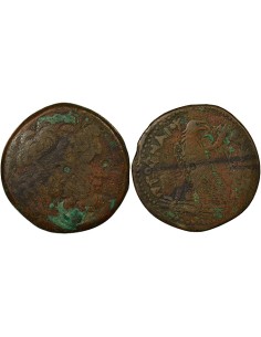 Grèce (Egypte) Ptolémée III 4 obole Bronze 246 - 221 Av JC Alexandrie