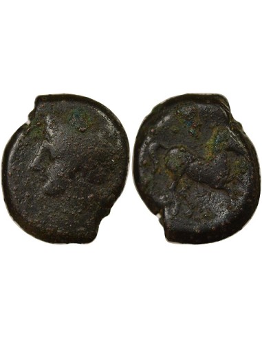 Grèce (Zeugitane) 1 unite Bronze IVe Siècle Av JC