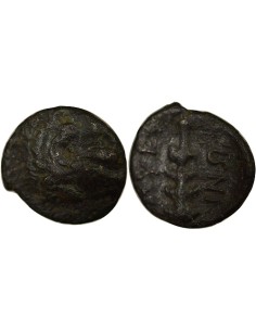 Grèce (Beotie)  1 chalque Bronze 395 / 338 Av JC Thèbes