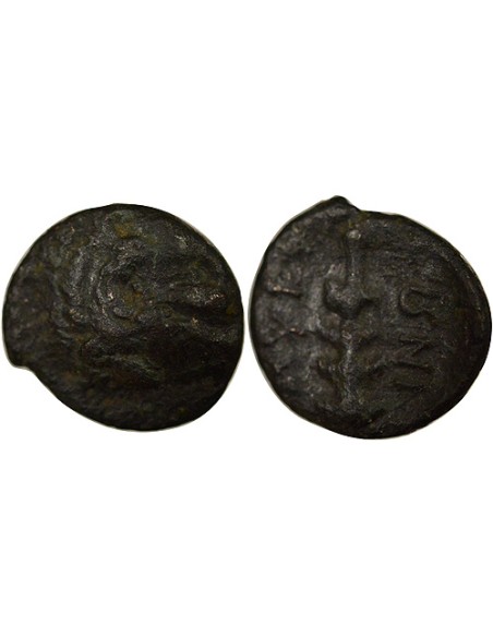 Grèce (Beotie)  1 chalque Bronze 395 / 338 Av JC Thèbes