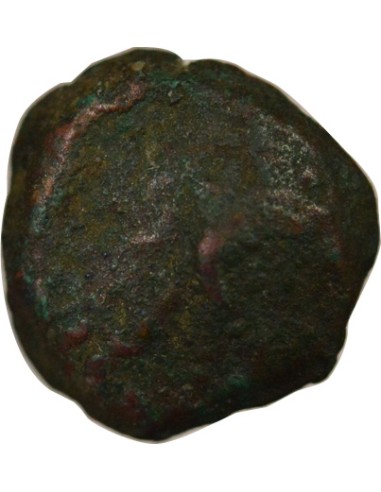 Grèce (Cyrénaïque) Ptolémée Apion 1 chalque Bronze 104-96 Av JC Cyrène