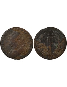 Louis XVI au Faisceau 12 deniers Cuivre 1792 N Montpellier