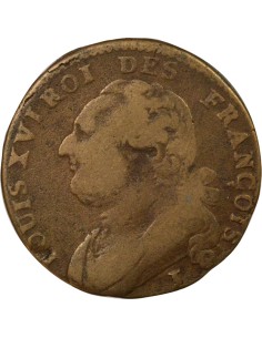 Louis XVI au Faisceau 12 deniers Cuivre 1792 I Limoges 2