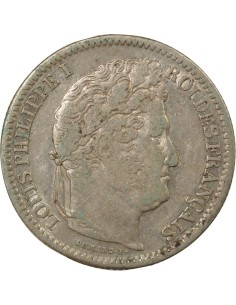 Louis-Philippe Ier 2 francs Argent 1839 BB Strasbourg 2
