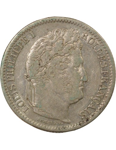 Louis-Philippe Ier 2 francs Argent 1839 BB Strasbourg