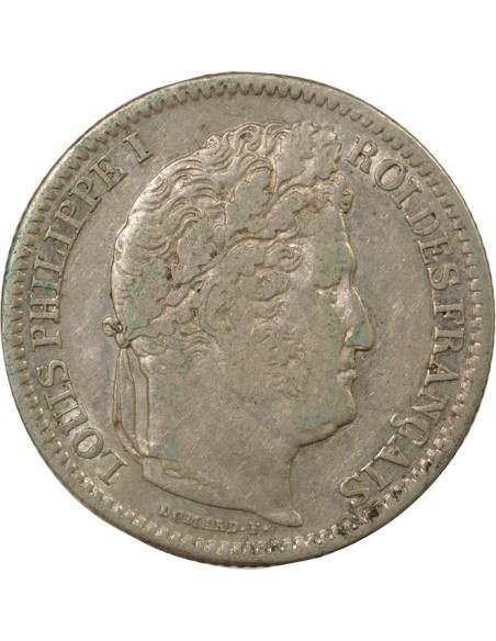 Louis-Philippe Ier 2 francs Argent 1839 BB Strasbourg