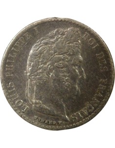 Louis-Philippe Ier 1/4 franc Argent 1839 A - Paris 2