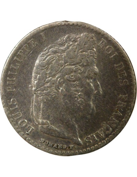 Louis-Philippe Ier 1/4 franc Argent 1839 A - Paris