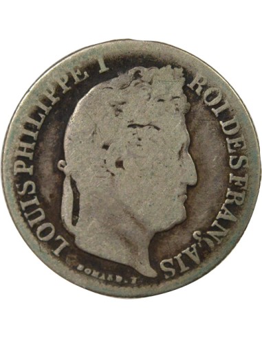 Louis-Philippe Ier 1/2 franc Argent 1836 K Bordeaux