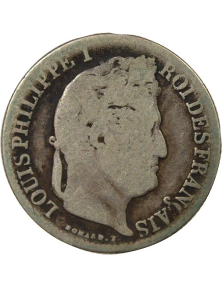 Louis-Philippe Ier 1/2 franc Argent 1836 K Bordeaux