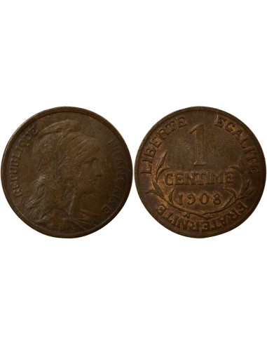 Dupuis 1 centime Bronze 1908 A Paris
