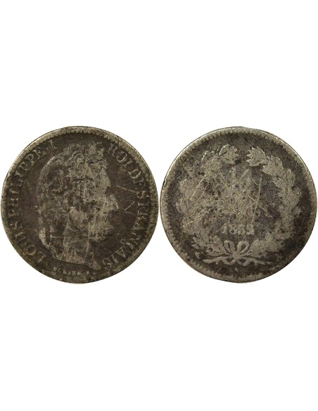 Louis-Philippe Ier 1/2 franc Argent 1832 A - Paris