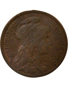 1 centime Bronze 1908 A Paris 2