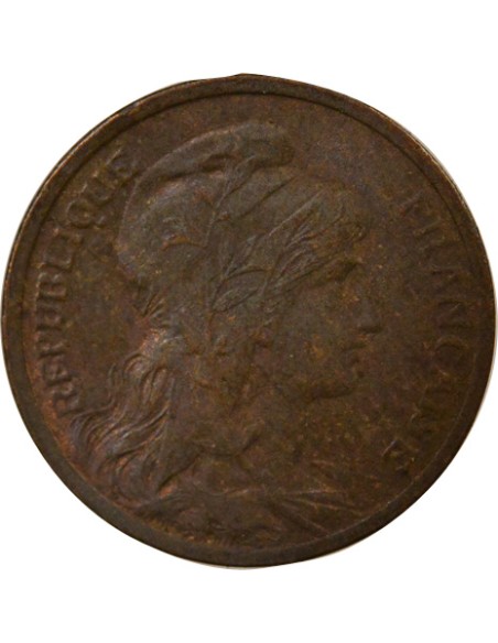 1 centime Bronze 1908 A Paris
