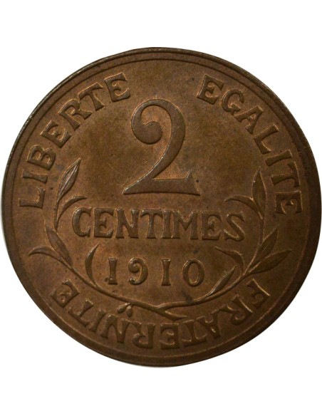 Dupuis 2 centimes Bronze 1910 J Paris