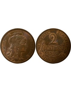 Dupuis 2 centimes Bronze 1902 A Paris