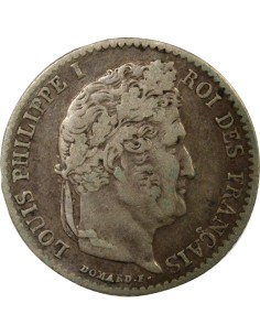 Louis-Philippe Ier 1/4 franc Argent 1841 A - Paris 2