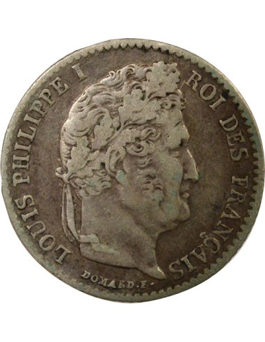 Louis-Philippe Ier 1/4 franc Argent 1841 A - Paris