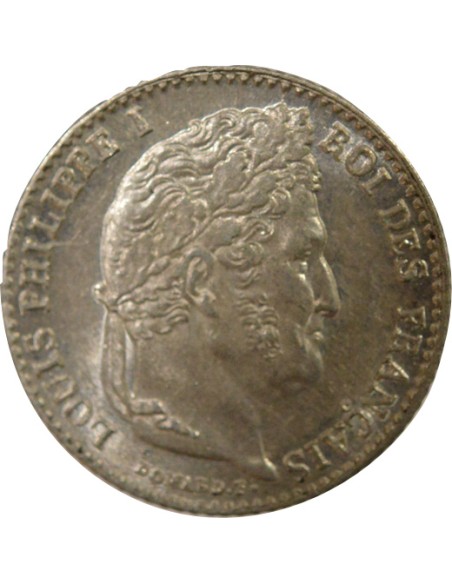 Louis-Philippe Ier 1/4 franc Argent 1834 W Lille
