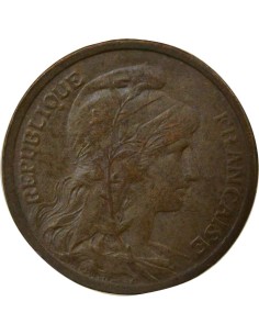 1 centime Bronze 1908 A Paris 2