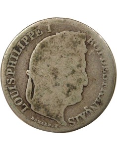 Louis-Philippe Ier 1/2 franc Argent 1842 B Rouen 2
