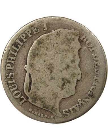Louis-Philippe Ier 1/2 franc Argent 1842 B Rouen
