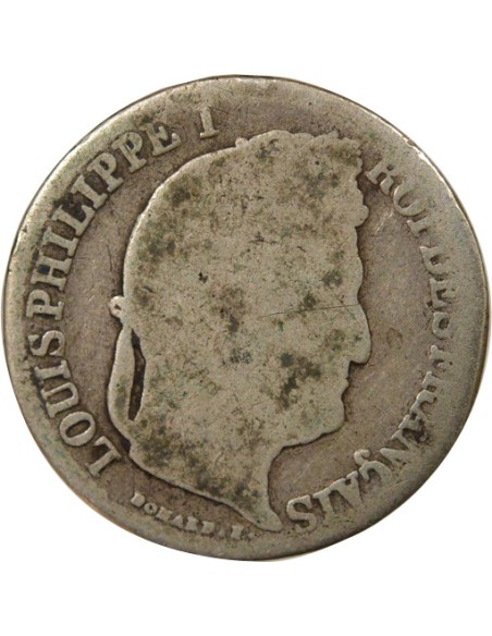 Louis-Philippe Ier 1/2 franc Argent 1842 B Rouen