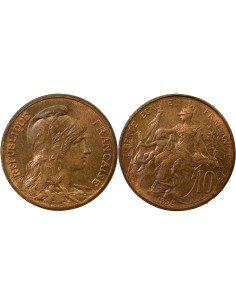 Dupuis 10 centimes Bronze 1898 A Paris