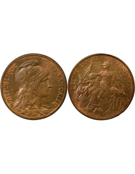 Dupuis 10 centimes Bronze 1898 A Paris