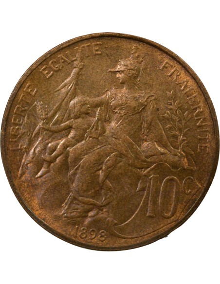 Dupuis 10 centimes Bronze 1898 A Paris