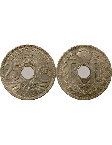 Lindauer 25 centimes Cuivre-Nickel 1926 A Paris
