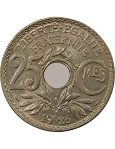 Lindauer 25 centimes Cuivre-Nickel 1926 A Paris 2
